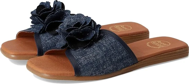 Andre Assous Kiky Women's Sandals Navy : 10 M, Textile