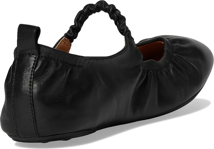 Andre Assous Lennon Women's Flat Shoes Black : 8.5 M, Leather/Rubber - Image 4