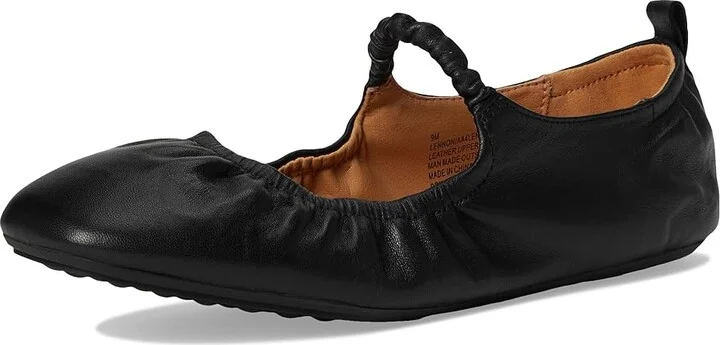 Andre Assous Lennon Women's Flat Shoes Black : 8.5 M, Leather/Rubber - Image 5