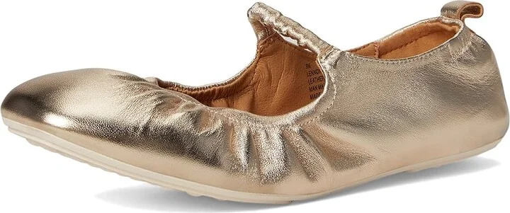 Andre Assous Lennon Women's Flat Shoes Old Gold : 11 M, Leather/Rubber - Image 5