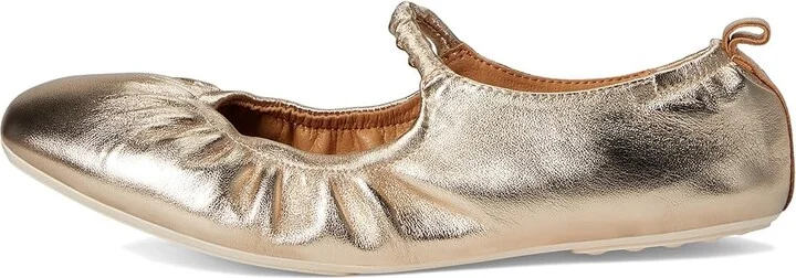 Andre Assous Lennon Women's Flat Shoes Old Gold : 11 M, Leather/Rubber - Image 6