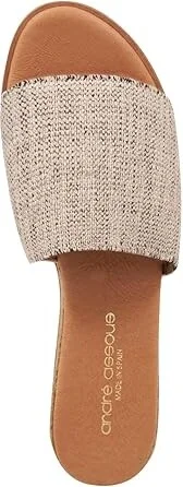 Andre Assous Nessie Women's Sandals Black/Beige : 6 M - Image 2