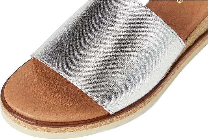 Andre Assous Nessie Women's Sandals Silver : 5 M, Textile - Image 7