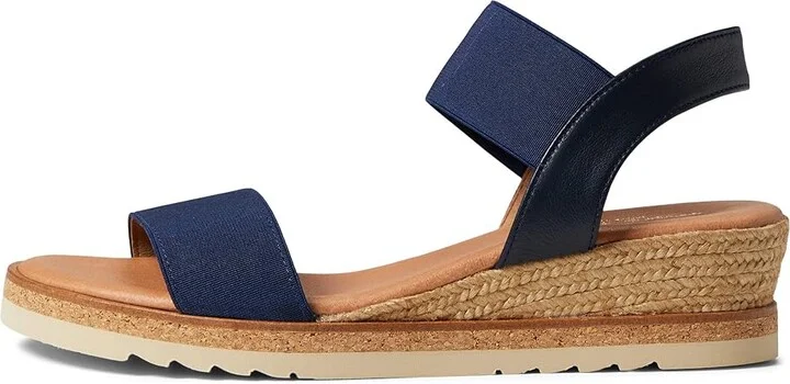Andre Assous Neveah Women's Shoes Navy/Navy : 7 M, Leather/Textile - Image 5