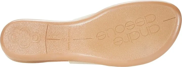 Andre Assous Nice Women's Shoes Ecru : 5 M, Textile - Image 3