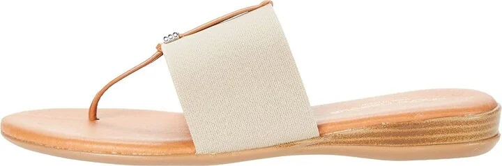 Andre Assous Nice Women's Shoes Ecru : 5 M, Textile - Image 6