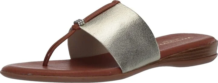 Andre Assous Nice Women's Shoes Platino : 5 M, Textile - Image 2