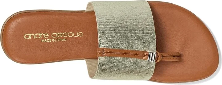 Andre Assous Nice Women's Shoes Platino : 5 M, Textile - Image 3