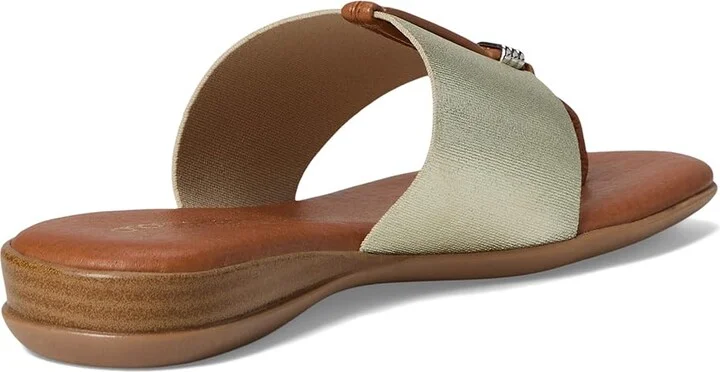 Andre Assous Nice Women's Shoes Platino : 5 M, Textile - Image 5