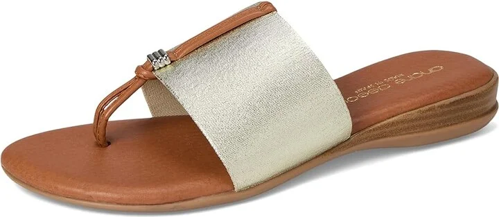 Andre Assous Nice Women's Shoes Platino : 5 M, Textile - Image 6