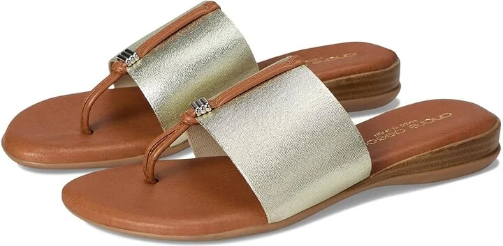 Andre Assous Nice Women's Shoes Platino : 5 M, Textile