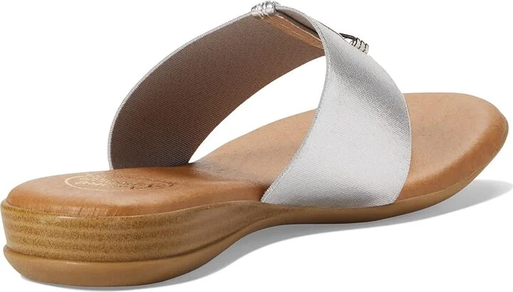 Andre Assous Nice Women's Shoes Silver : 5 M, Textile - Image 4