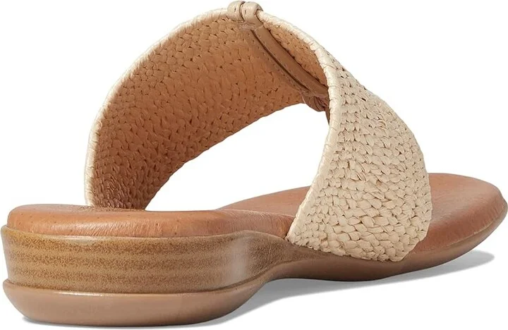 Andre Assous Nice Woven Featherweight Flat Women's Shoes Natural : 5 M, Synthetic - Image 4