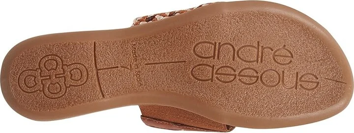 Andre Assous Nice Woven Featherweight Sandal Women's Shoes Cuero : 7 M, Leather - Image 3