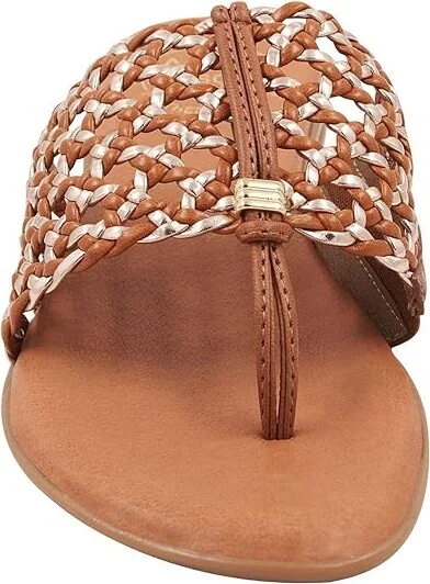 Andre Assous Nice Woven Featherweight Sandal Women's Shoes Cuero : 7 M, Leather - Image 5