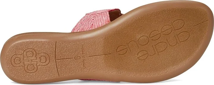 Andre Assous Nikky Women's Wedge Shoes Fuchsia : 9 M, Leather/Rubber - Image 3
