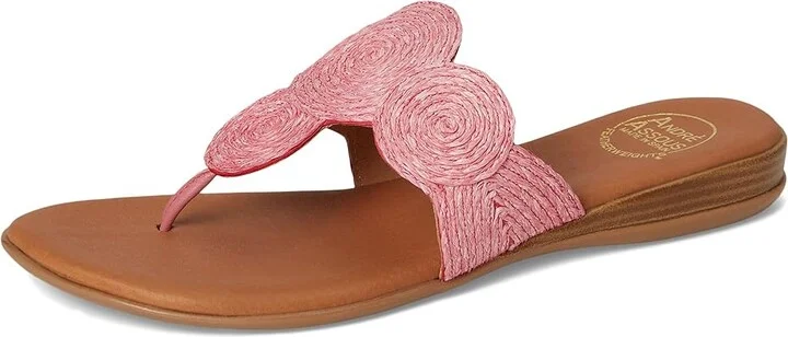 Andre Assous Nikky Women's Wedge Shoes Fuchsia : 9 M, Leather/Rubber - Image 5