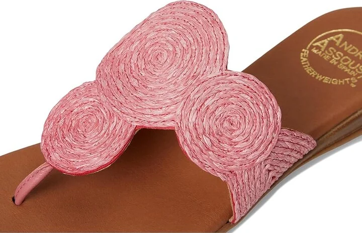 Andre Assous Nikky Women's Wedge Shoes Fuchsia : 9 M, Leather/Rubber - Image 7