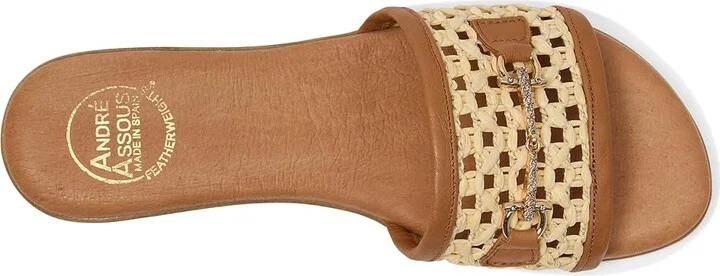 Andre Assous Niles Women's Sandals Natural/Cuero : 6 M - Image 2