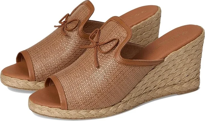 Andre Assous Nilla Women's Wedge Shoes Cuero : 6 M