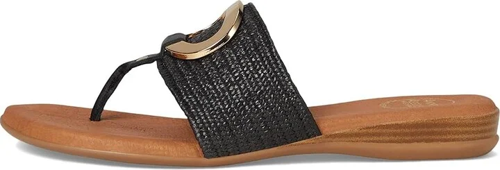 Andre Assous Nixi Women's Wedge Shoes Black : 5 M - Image 6