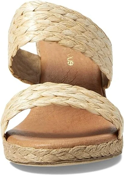 Andre Assous Nolita Raffia Women's Shoes Khaki : 10 M, Textile - Image 2