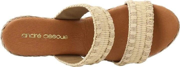 Andre Assous Nolita Raffia Women's Shoes Sand : 11 M - Image 2