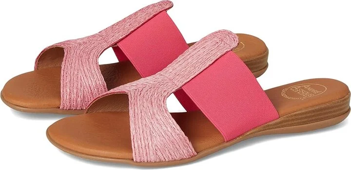 Andre Assous Noor Women's Sandals Fuchsia : 8 M, Leather