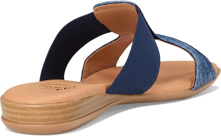 Andre Assous Noor Women's Sandals Navy : 8 M, Leather - Image 4