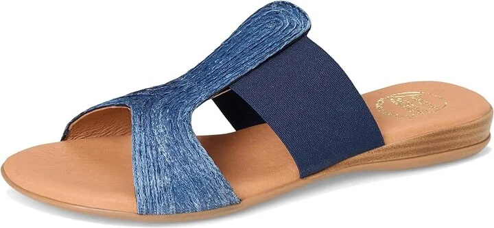 Andre Assous Noor Women's Sandals Navy : 8 M, Leather - Image 5