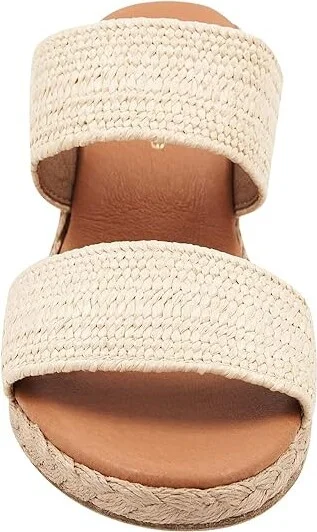 Andre Assous Nori Women's Sandals Natural : 11 M, Textile - Image 5