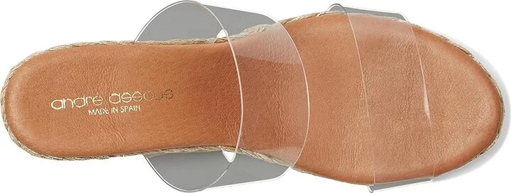 Andre Assous Nori Women's Shoes Clear/Gold : 10 M, Textile - Image 2