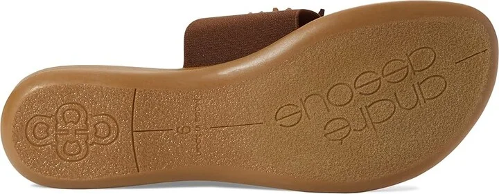 Andre Assous Novalee Featherweight Sandal Women's Shoes Espresso : 7 M, Leather - Image 3