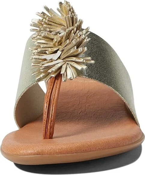 Andre Assous Novalee Featherweight Sandal Women's Shoes Platino : 8 M, Leather - Image 5