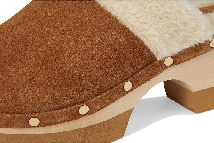 Andre Assous Olivia High Women's Heels Cognac/Natural : 5 M, Leather/Suede - Image 4