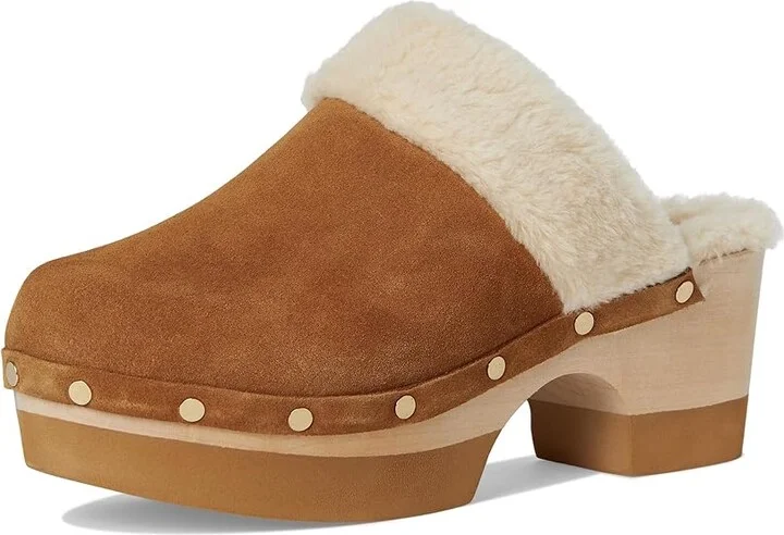 Andre Assous Olivia High Women's Heels Cognac/Natural : 5 M, Leather/Suede - Image 5