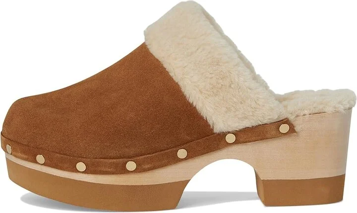 Andre Assous Olivia High Women's Heels Cognac/Natural : 5 M, Leather/Suede - Image 7