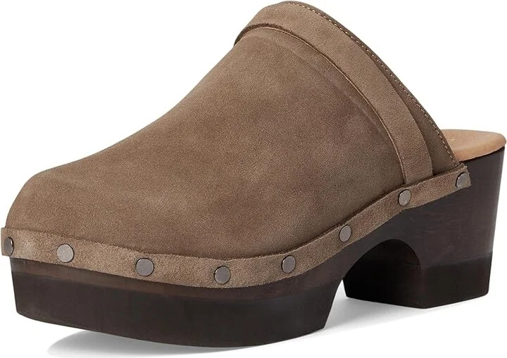 Andre Assous Olivia High Women's Heels Desert Taupe : 10 M, Leather/Suede - Image 5