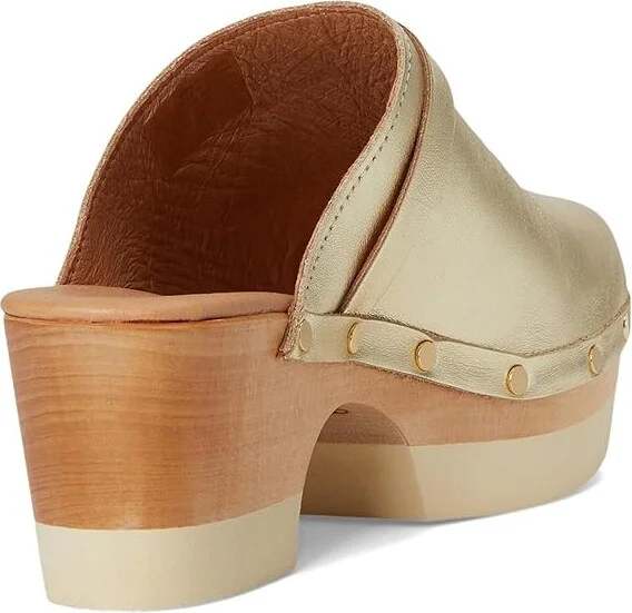 Andre Assous Olivia High Women's Heels White/Gold : 7 M, Leather/Suede - Image 4