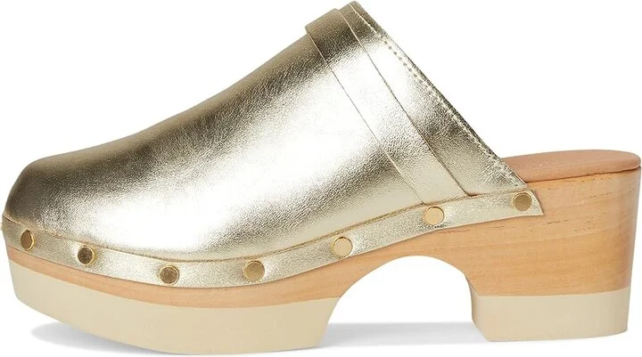 Andre Assous Olivia High Women's Heels White/Gold : 7 M, Leather/Suede - Image 6
