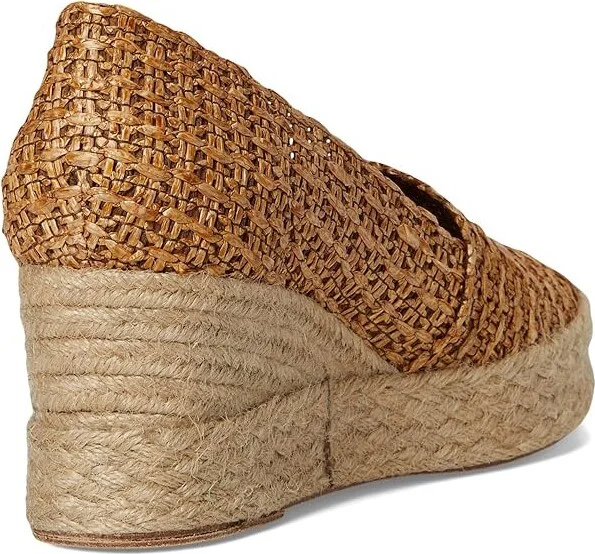 Andre Assous Patti Women's Wedge Shoes Camel : 11 M, Textile - Image 4