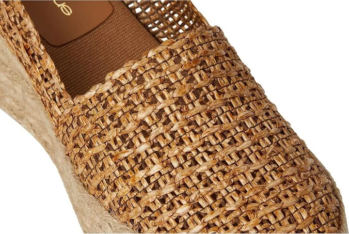 Andre Assous Patti Women's Wedge Shoes Camel : 11 M, Textile - Image 7