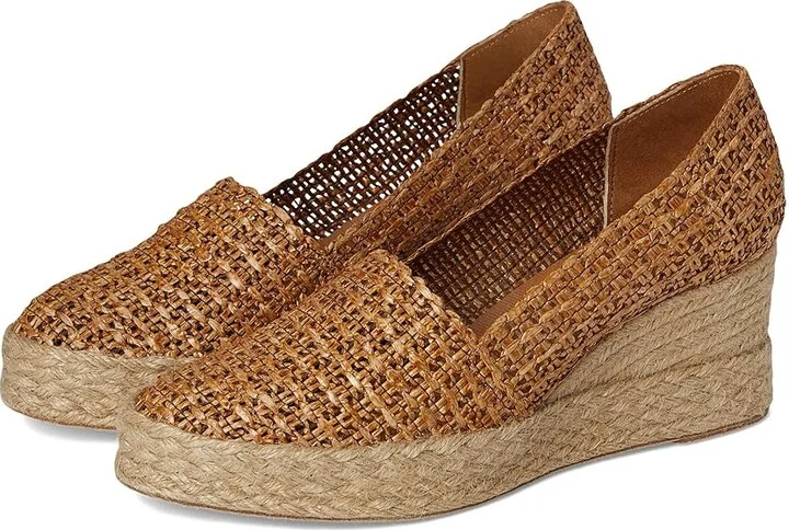 Andre Assous Patti Women's Wedge Shoes Camel : 11 M, Textile