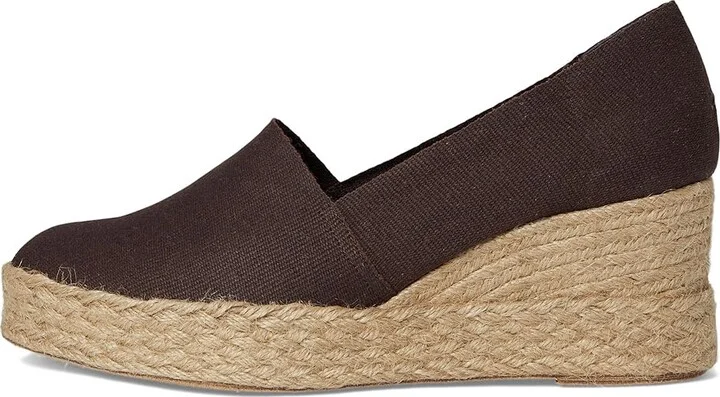 Andre Assous Patti Women's Wedge Shoes Cocoa Powder : 9 M, Textile - Image 6