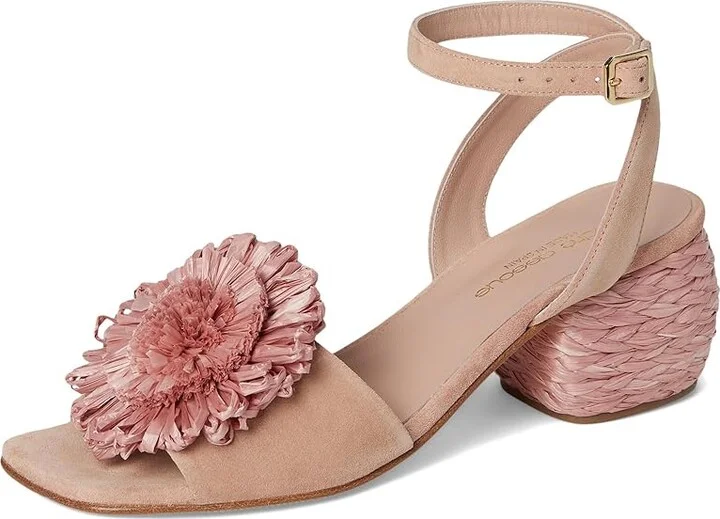 Andre Assous Reena Women's Dress Sandals Blush : 6 M, Leather - Image 5