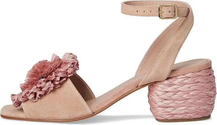 Andre Assous Reena Women's Dress Sandals Blush : 6 M, Leather - Image 6