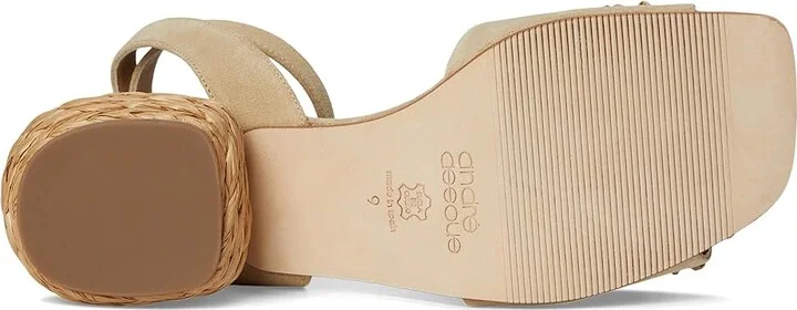 Andre Assous Reena Women's Dress Sandals Sand : 10 M, Leather - Image 3