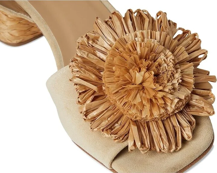 Andre Assous Reena Women's Dress Sandals Sand : 10 M, Leather - Image 7