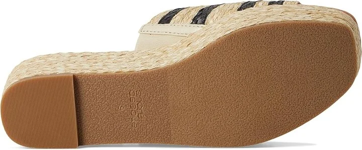 Andre Assous Serene Women's Wedge Shoes Natural/Black : 5 M - Image 3