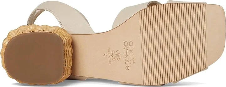 Andre Assous Winona Women's Dress Sandals Ivory : 9 M, Leather - Image 3